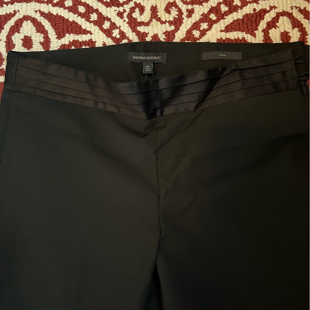 Banana Republic black slack pants